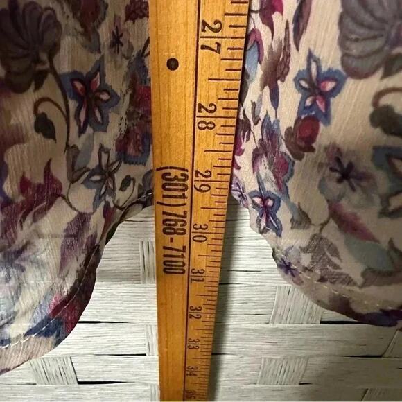 Torrid floral Faux Wrap babydoll bohemian hippie romantic feminine plus size - Picture 6 of 8